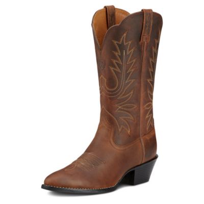 womens zip up cowboy boots