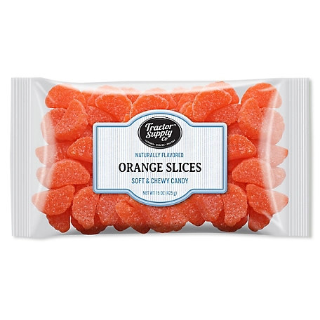 Tractor Supply Orange Slices Candy, 15 oz. Bag