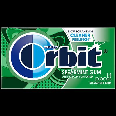 Orbit Spearmint Sugar-Free Chewing Gum