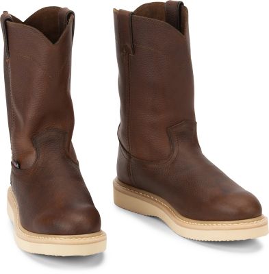 Image showing 6 th Justin Axe Work Boots, 10 in.