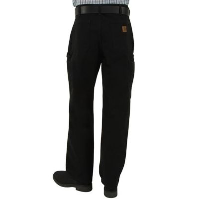 Image showing  Men's Loose Fit High-Rise Washed Duck Work Dungaree Pants