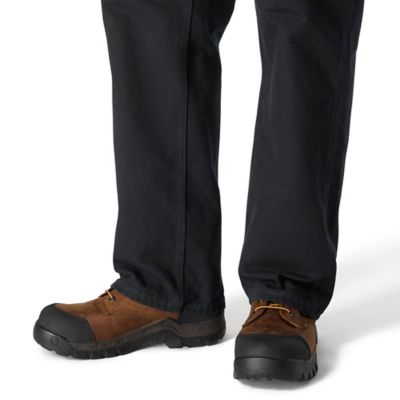 Image showing  Men's Loose Fit High-Rise Washed Duck Work Dungaree Pants