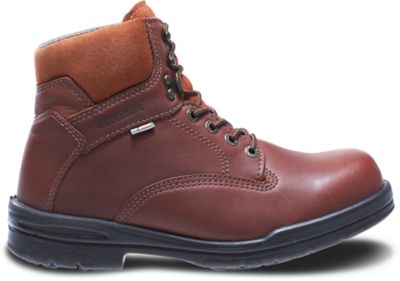 Image showing  Men's Soft Toe DuraShocks Slip-Resistant Leather Carb Work Boots, 6 in.