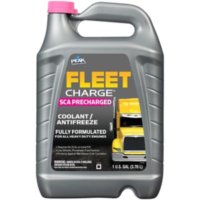 Peak Fleet Charge Sca Precharged Fully Formulated Antifreeze Coolant 1 Gal Fca0b3 01 At Tractor Supply Co