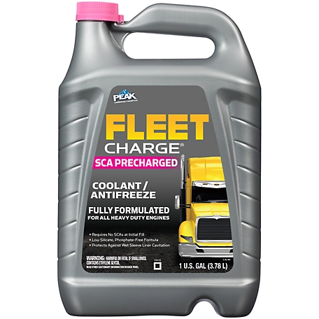 PEAK 1 gal. Fleet Charge SCA-Precharged Fully Formulated Antifreeze &  Coolant at Tractor Supply Co.
