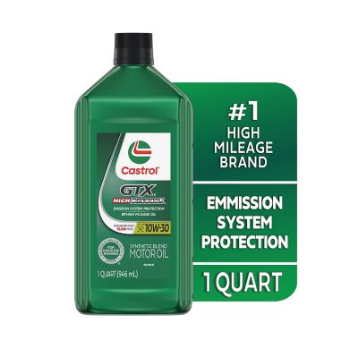 Castrol GTX High Mileage 10W-30, 1QT