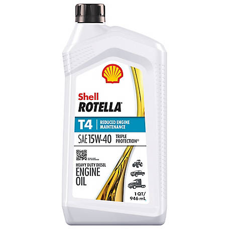 Shell Rotella T4 >> Shell Rotella T4 15w 40 Motor Oil 1 Qt At Tractor Supply Co Shell Rotella T4 >> Shell Rotella T4 15w 40 Motor Oil 1 Qt At Tractor Supply Co