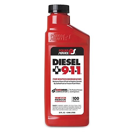 Power Service 32 oz. Diesel 911 Fuel Additive for Winter Emergencies