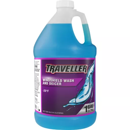 Traveler 1 gal Windshield washer and defroster rated -20F Glass Cleaner