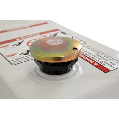 Image showing  50 gal. Square Steel Fuel Transfer Tank, White