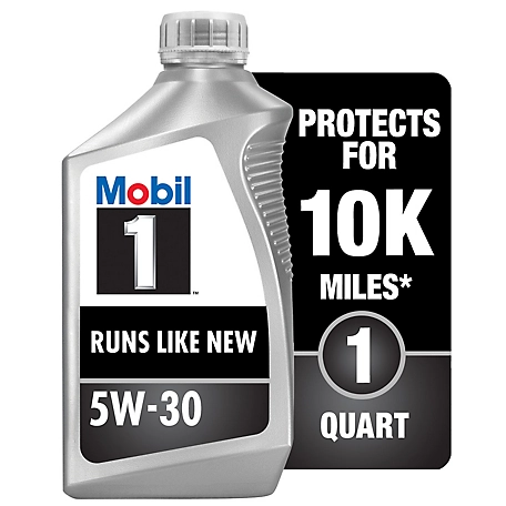 Mobil 1 5 Quart 5W-30 Full Synthetic Motor Oil, Protects Engine, Meets  GF-6 Standards