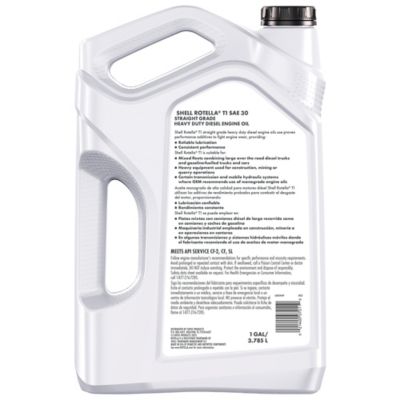 Image showing  1 gal. SAE 30 Rotella T1 Heavy-Duty Motor Oil