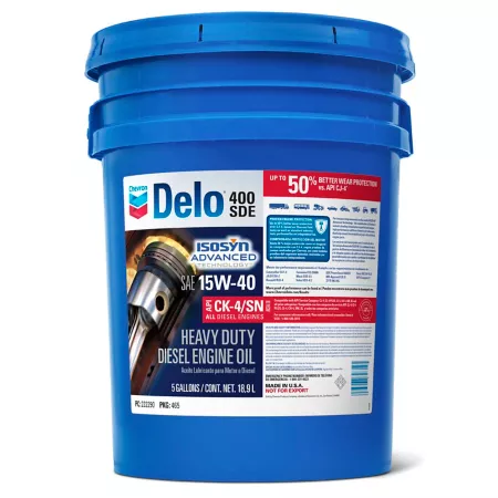 Rafters 5 gal SAE 15W-40 Delo 400 SDE engine oil Motor Oils