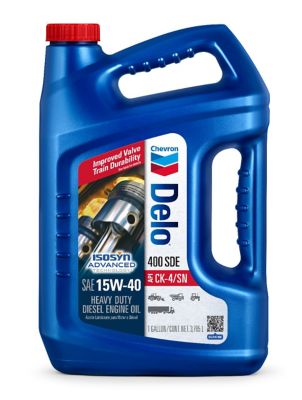 Chevron 1 gal. Delo 400 SDE SAE 15W-40 Heavy Duty Diesel Engine Oil