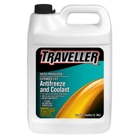 Traveler 1 gal 50/50 Extended Life Prediluted Antifreeze and Coolant Antifreezes & Coolants