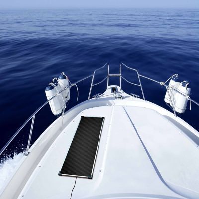 Image showing  1.2A 12V 18 Watt Solar Battery Charger Kit