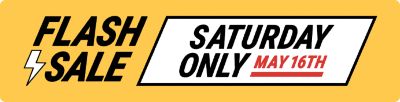Promotional hero banner placeholder for Doorbuster Deals, In-Store Only.