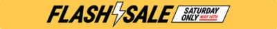 Promotional hero banner placeholder for Doorbuster Deals, In-Store Only.