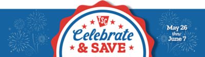 Promotional hero banner for Top Offers - Celebrate & Save.