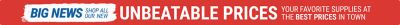 Big News, shop all of our new unbeatable prices.