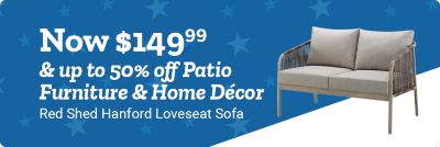 Red Shed Sofa