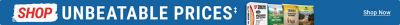 Shop unbeatable prices. Featured animal care and feed products including Tractor Supply Company premium pine shavings, Retriever mini chunk dog food, Producer's Pride scratch grains, and deer corn displayed on a blue background. Shop now.