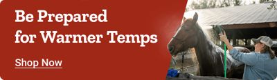 Be Prepared for Warmer Temps. Shop Now.