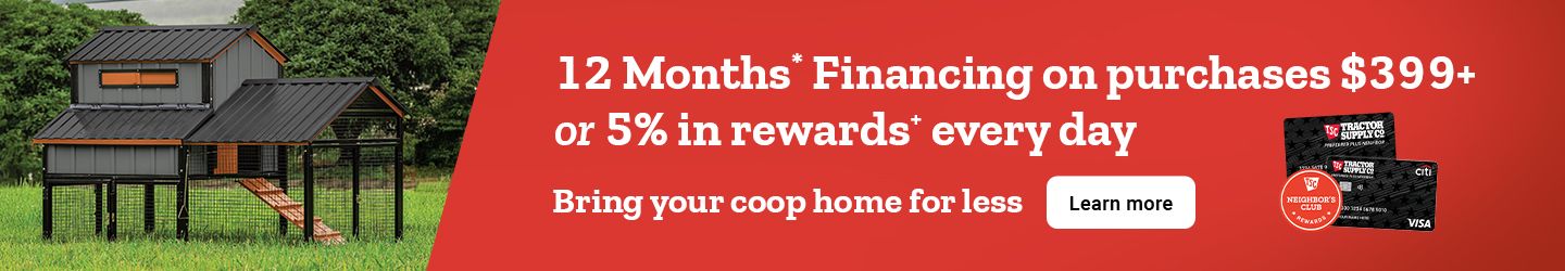 12 Months* Financing on purchases $399+ or 5% in rewards+ every day. Make room for your best friend. Learn More.