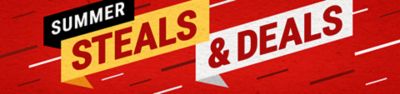 Promotional hero banner highlighting top offers in the digital flyer.