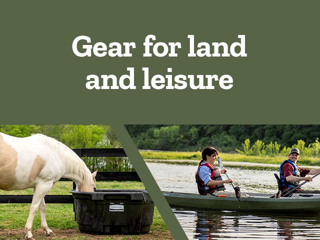 Gear for land and leisure