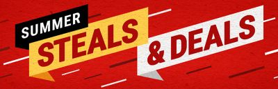Summer Steals and Deals.