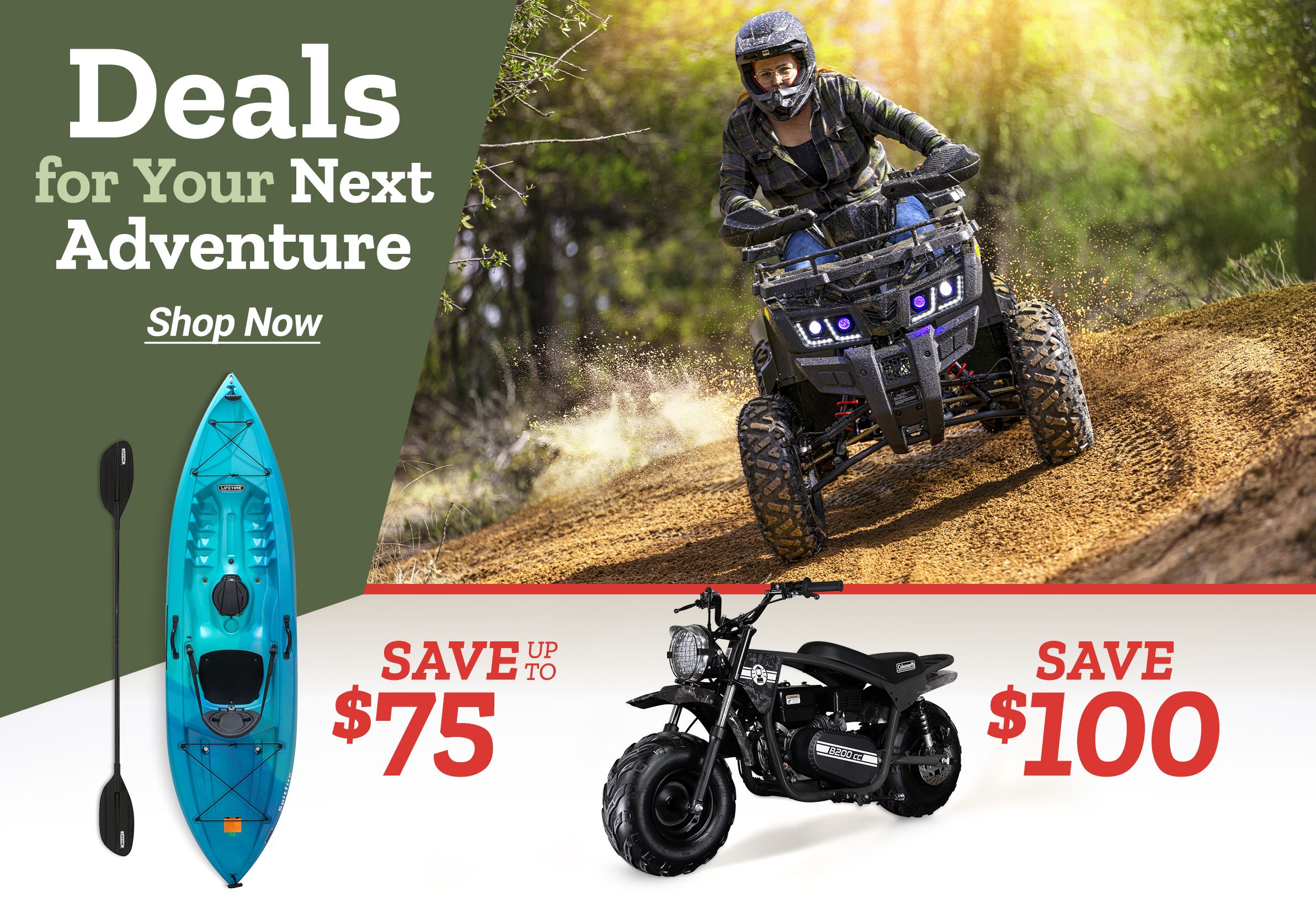Deals for your Next Adventure. Shop Now
