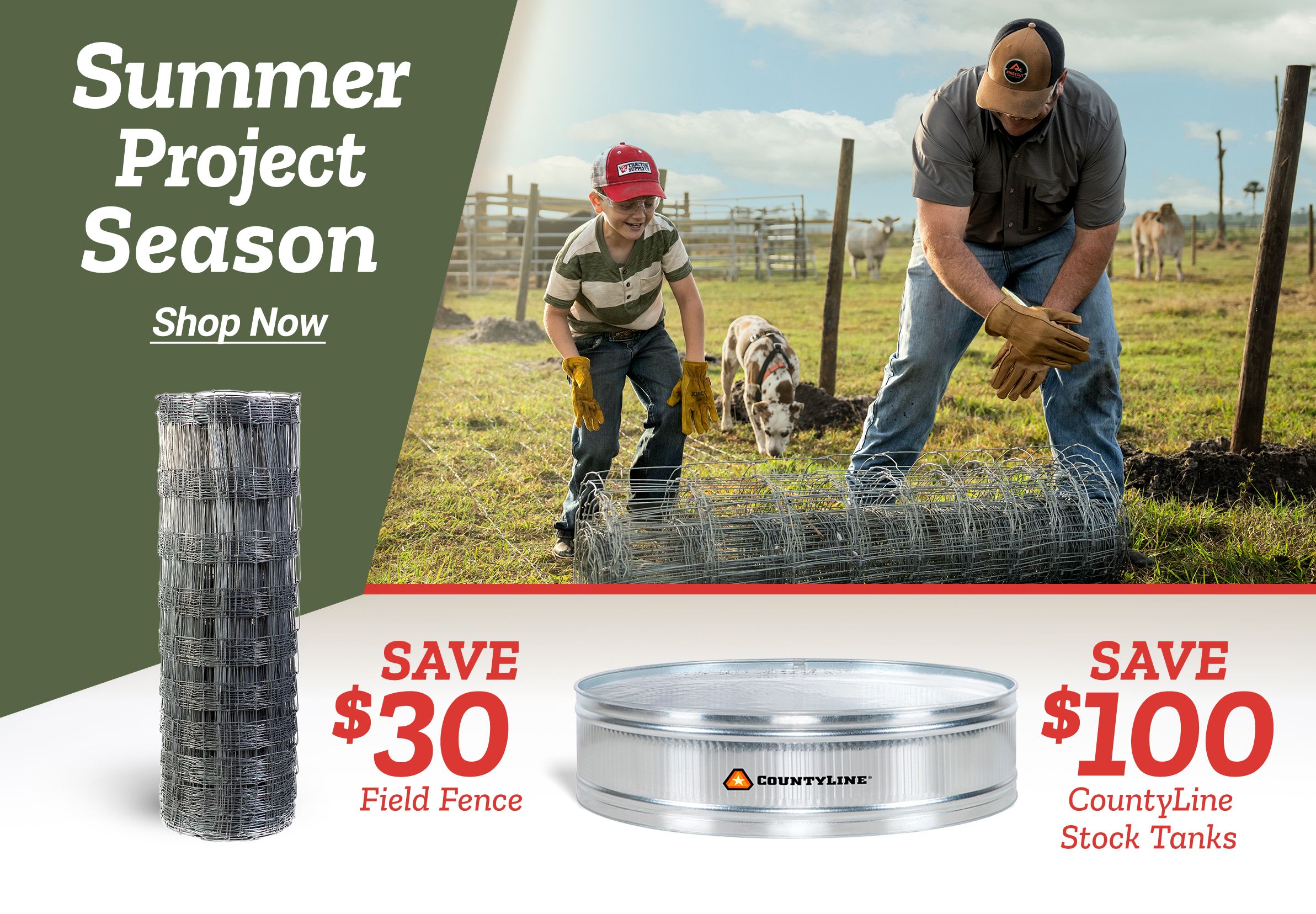 Summer Project Season - Save Now