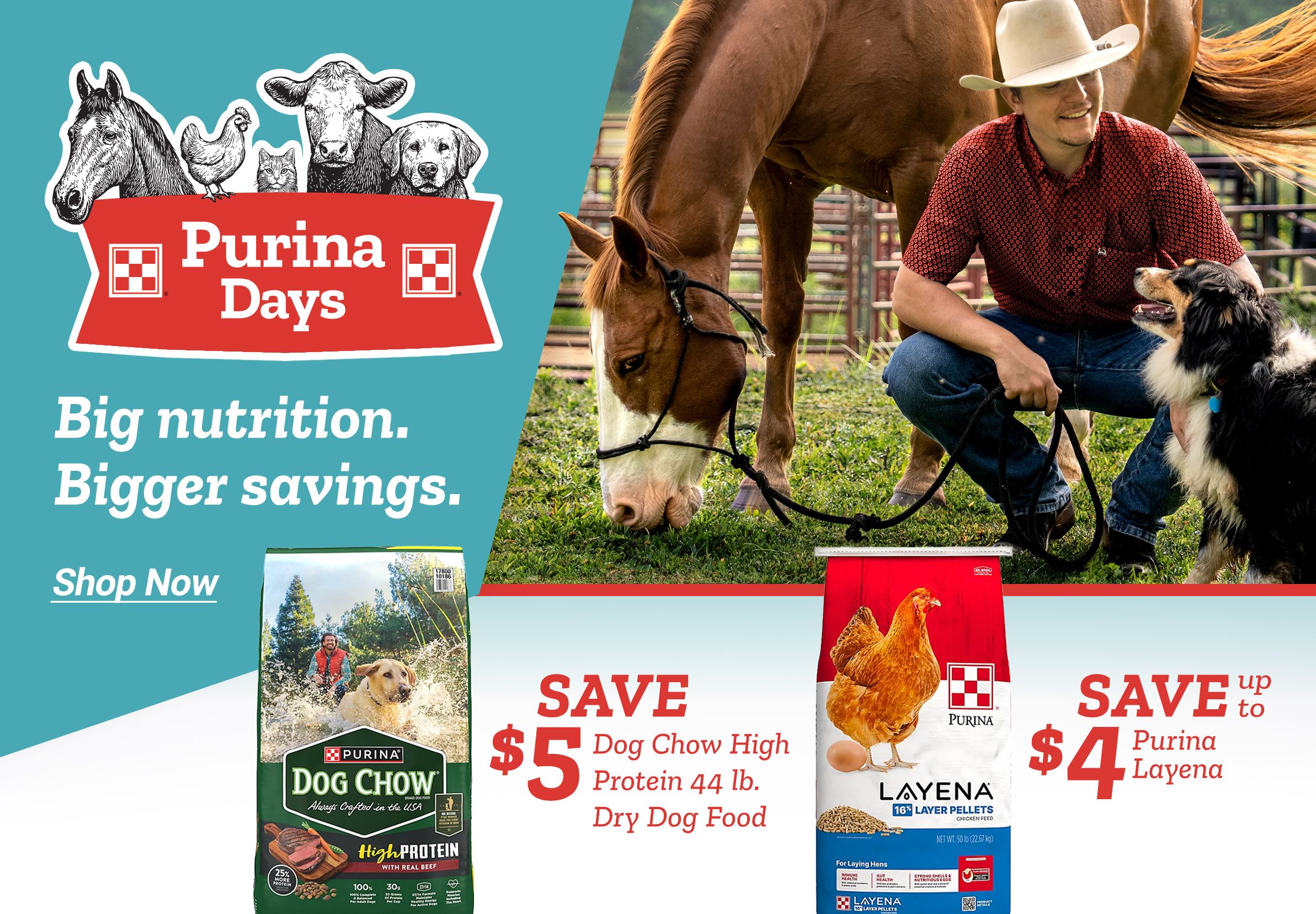 Purina Days Big Nutrition, bigger savings. Shop Now
