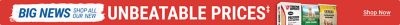 Big News: Shop Tractor Supply's new unbeatable prices on pet products, including premium pine pellets, Mini Chunk dog food, and scratch grains.