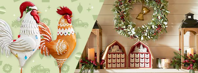 Holiday decor from $6.99