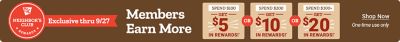 Tractor Supply Company Neighbor's Club exclusive promotion through September 27. Members earn 5 dollars in rewards when spending 100 dollars, 10 dollars in rewards when spending 200 dollars, or 20 dollars in rewards when spending 300 dollars or more. One-time use only. Shop Now.