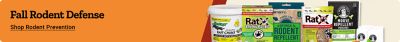 Fall Rodent Defense: Shop rodent prevention products, including rat traps, botanical rodent repellents, mouse repellents, and other pest control solutions.