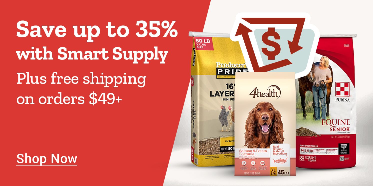 Save 35% and get FREE delivery on orders $49+ with Smart Supply. Shop Now.