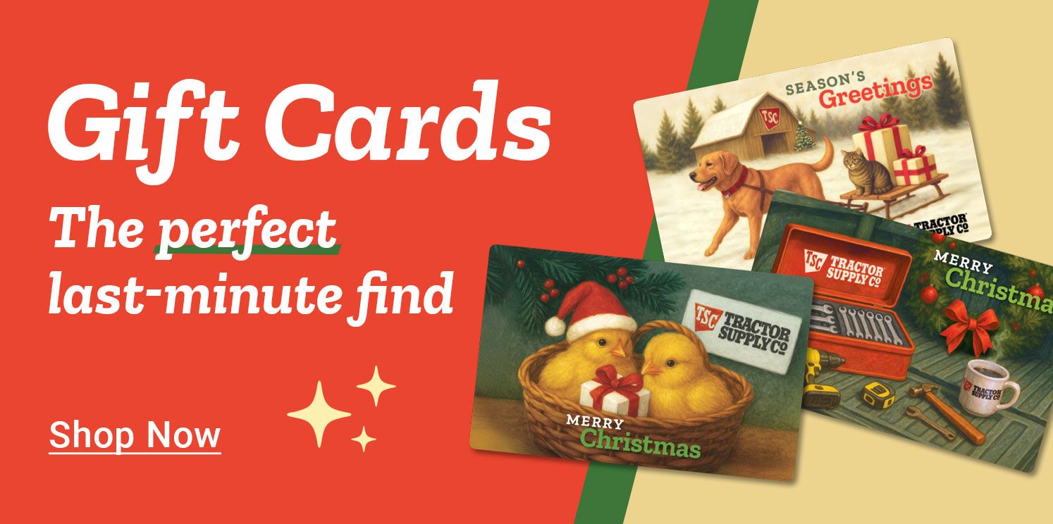 Tractor Supply Company promotion featuring Lincoln Electric. Text reads Welders that work as hard as you do. Image shows Lincoln Electric welder and a person welding metal in a workshop. Shop Now button displayed.