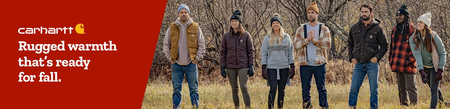 Carhartt. Rugged Warmth That's Ready for Fall