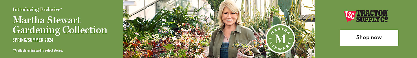 Martha Stewart Garden Collection Now Available at TSC
