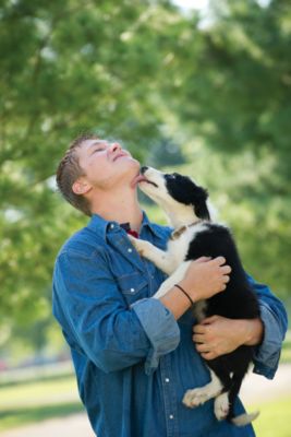 Part of training a dog means also training the owner to let the dog do 